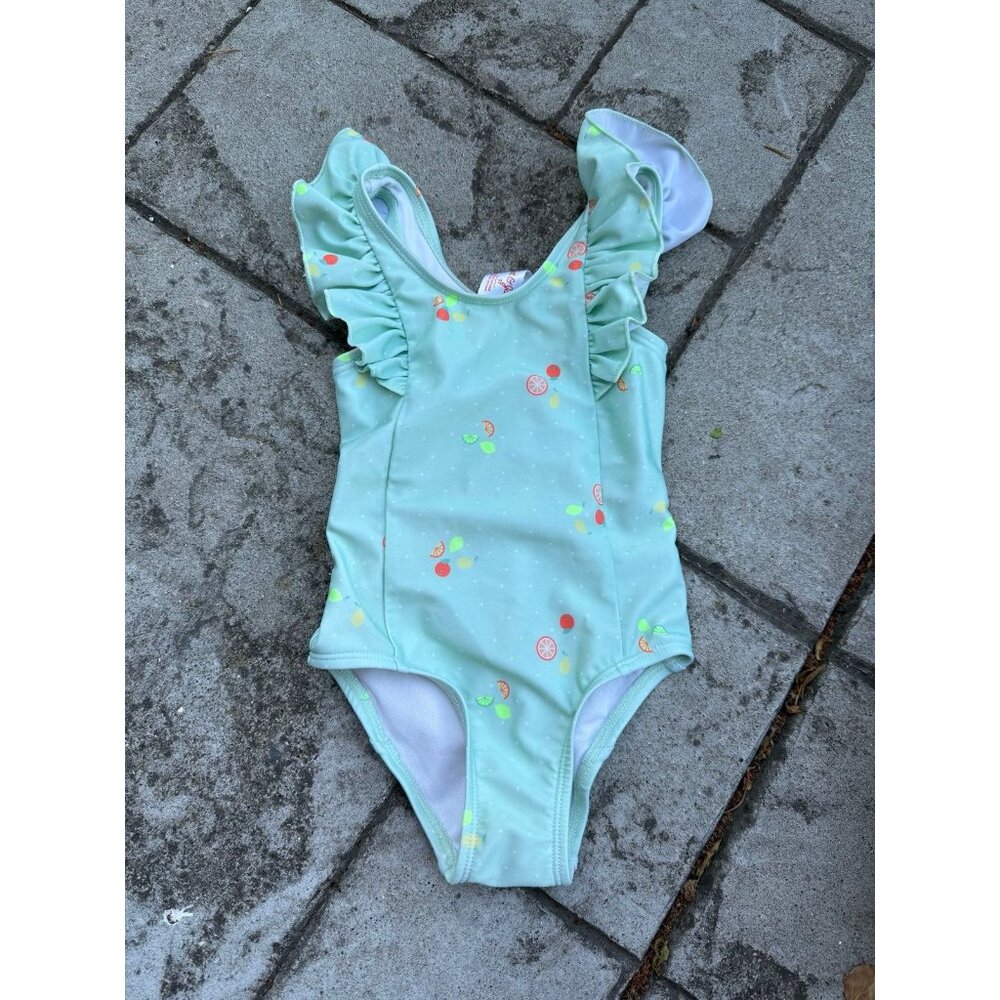 Cat & Jack Girls’ Ruffle Swimsuit – Size 2T